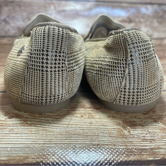 Manuela De Juan Honey Scottish Houndstooth Print Smoking Shoe size 34 usa 1.5 - Picture 9 of 9